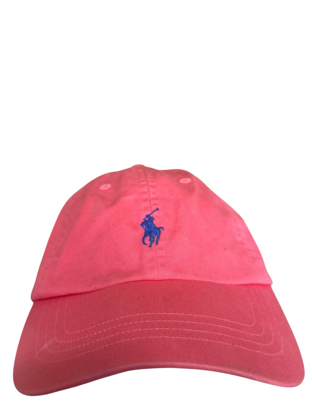 UNISEX POLO RALPH LAUREN TWILL BALL CAP Neon Pink NWOT